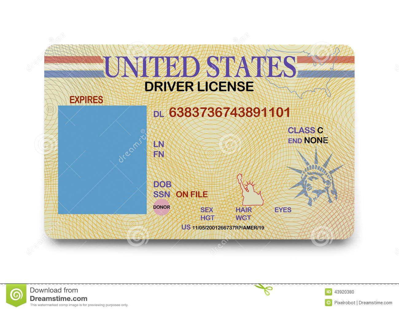 Blank Drivers License Template Psd Images  North Carolina Drivers throughout Blank Drivers License Template