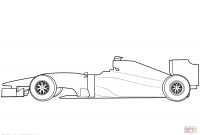 Blank Formula  Race Car Coloring Page  Free Printable Coloring Pages for Blank Race Car Templates