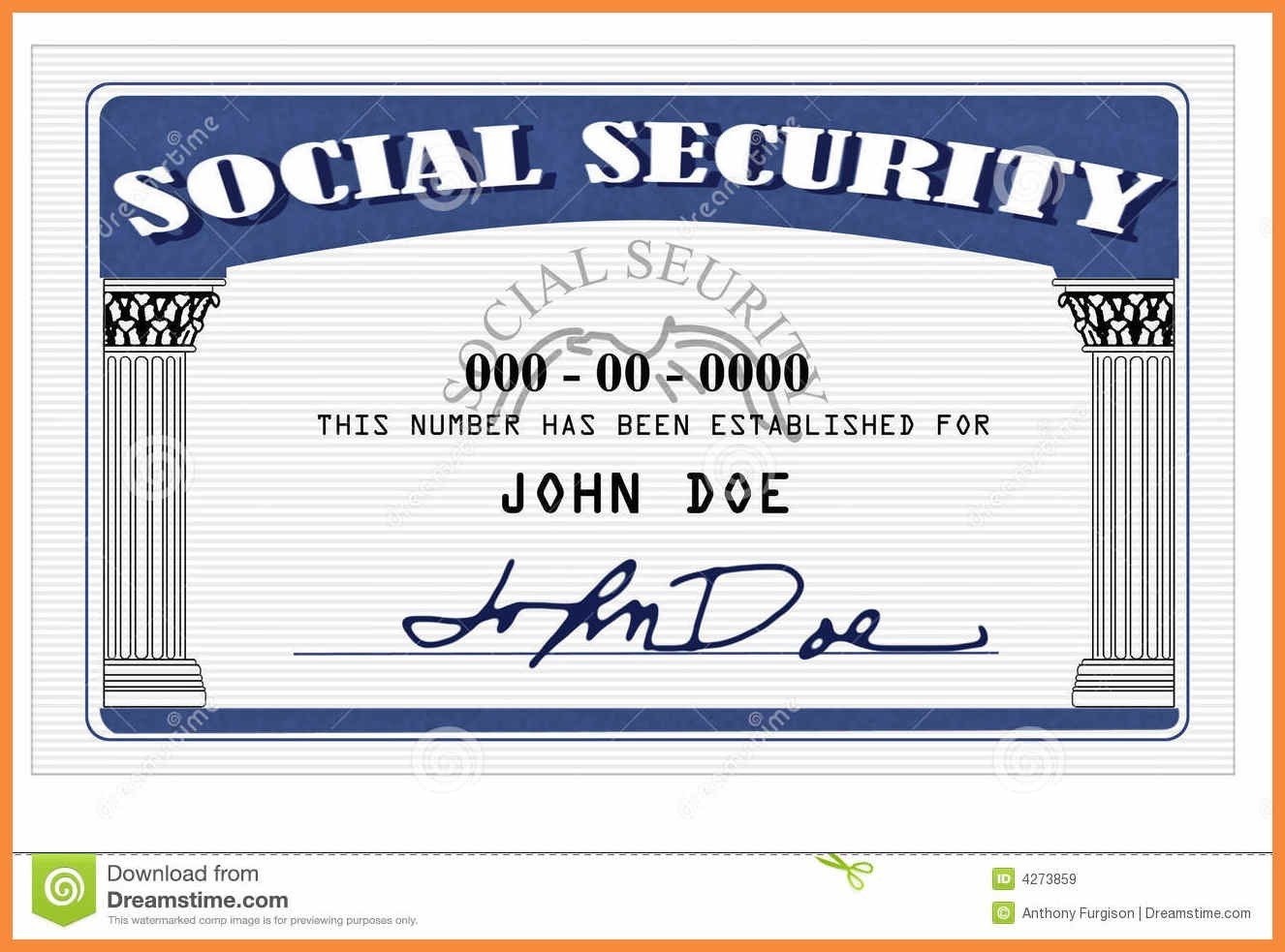 Blank Social Security Card Template  Hardbreakersthemovie intended for Social Security Card Template Download