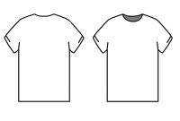 Blank T Shirt Outline  Free Download Best Blank T Shirt Outline On regarding Blank Tshirt Template Pdf