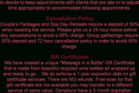 Blank Template throughout Salon Cancellation Policy Template