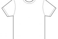 Blank Tshirt Template Printable « Alzheimer's Network Of Oregon with Blank Tshirt Template Printable