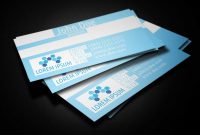 Blue Medical Business Card Template  Business Cards Lab inside Medical Business Cards Templates Free