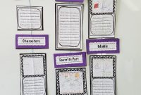 Book Report Mobile Project Lots Of Labels For Different Grades with Story Skeleton Book Report Template