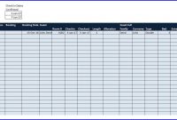 Booking And Reservation Calendar » Exceltemplate regarding Restaurant Cancellation Policy Template