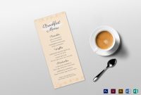 Breakfast Menu Design Template In Psd Word Publisher Illustrator intended for Breakfast Menu Template Word