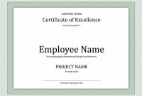 Brilliant Ideas For Employee Work Anniversary Certificate Templates pertaining to Employee Anniversary Certificate Template