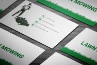 Brilliant Lawn Mowing Business Card Full Preview  Free Business regarding Lawn Care Business Cards Templates Free