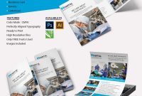 Brochura De Modelos Hospitalares  Impressos  Papelaria  Indesign within Healthcare Brochure Templates Free Download