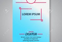 Brochure Cover Design Abstract Roll Up Modern Poster Magazine within Fancy Brochure Templates