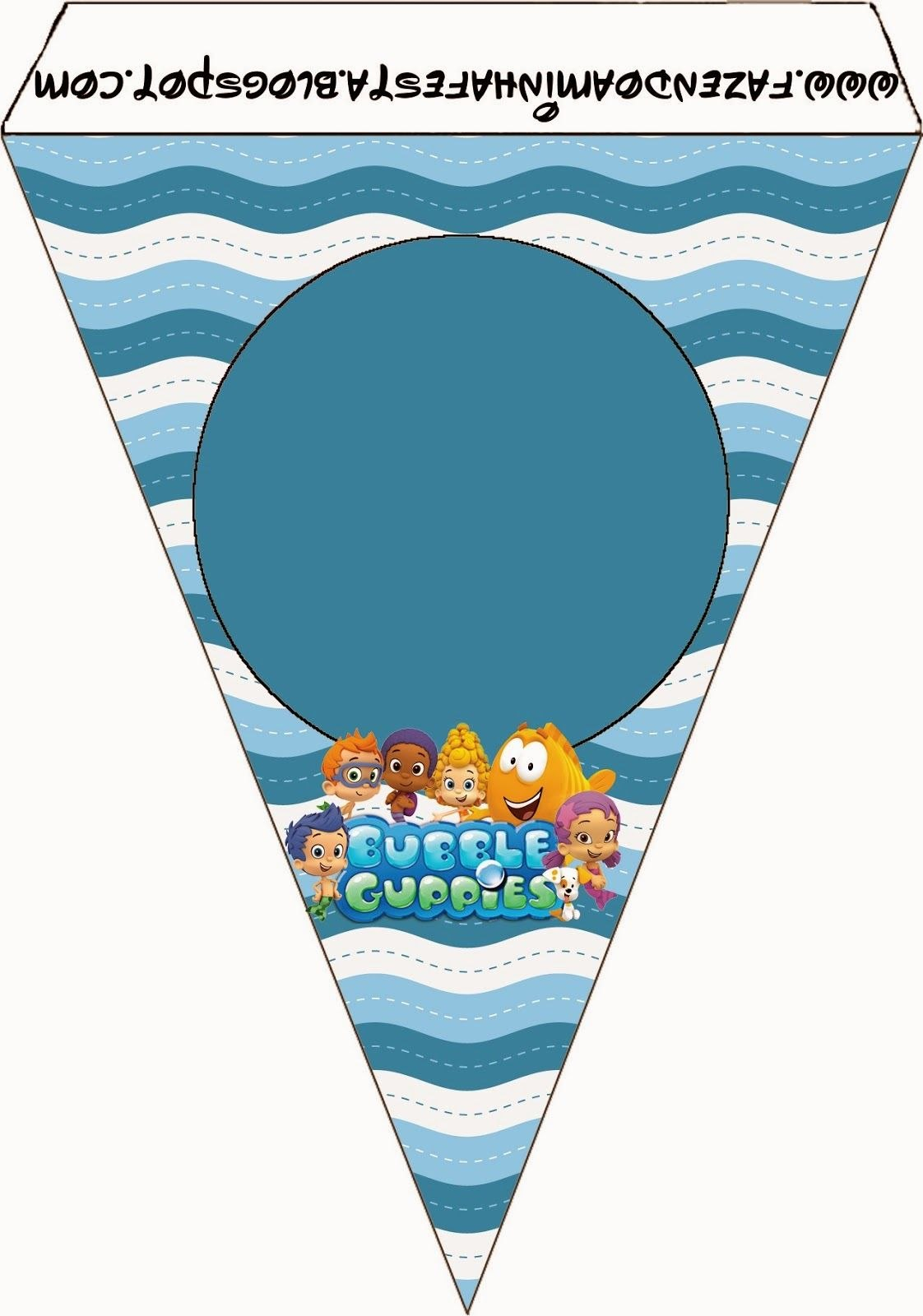 Bubble Guppies Free Party Printables  Happy Birthday To Youuuu in Bubble Guppies Birthday Banner Template