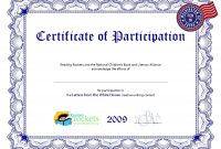 Bunch Ideas For Certificate Of Participation Template Word In Layout throughout Certificate Of Participation Template Word