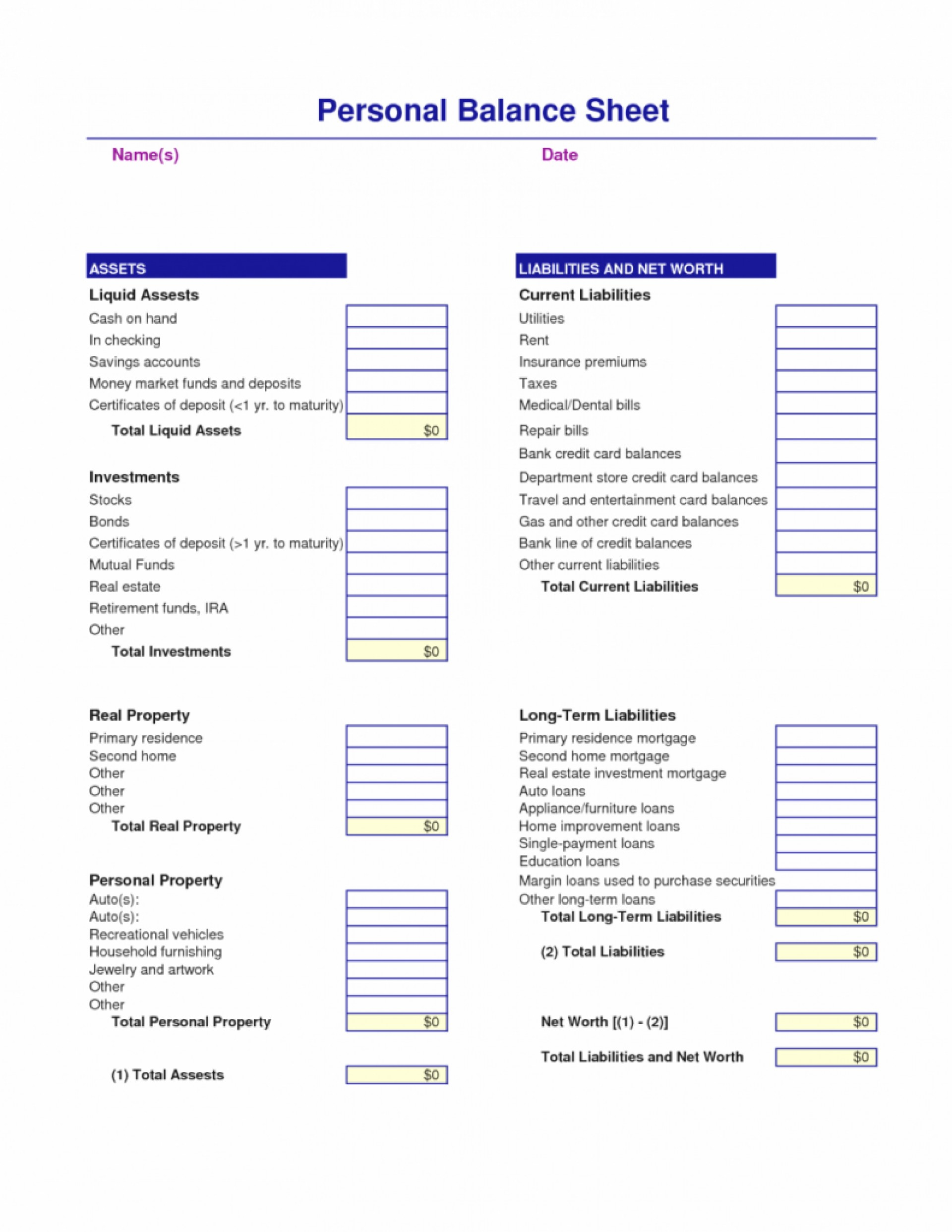 Business Balance Sheet Template Ideas Small Excel Rare For Pdf regarding Business Balance Sheet Template Excel