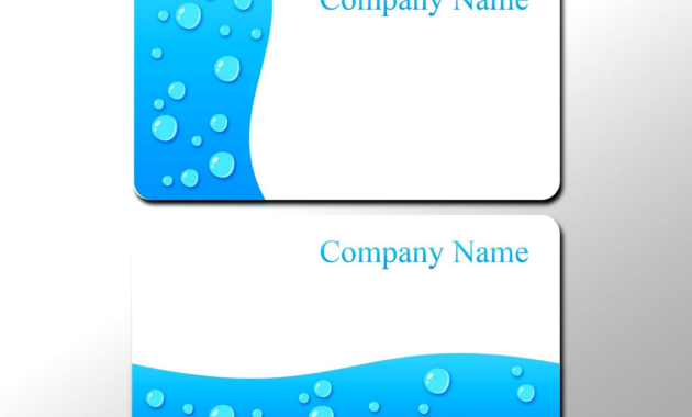 Business Card Photoshop Template Psd Awesome  Business  Blank within Plain Business Card Template