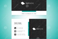 Business Card Vector Template Stock Vector  Illustration Of Adobe with Adobe Illustrator Business Card Template