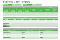 Business Case Template  College Paper Sample regarding Writing Business Cases Template