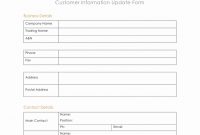 Business Contact Form Template – Guiaubuntupt within Business Information Form Template