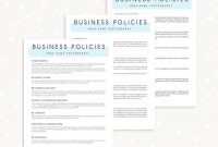 Business Policies Template For Photographers  Strawberry Kit inside Photography Cancellation Policy Template