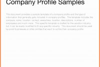 Business Profile Word Template – Guiaubuntupt with regard to Simple Business Profile Template