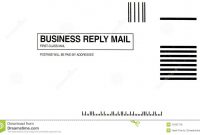 Business Reply Envelope Stock Illustration Illustration Of Isolated for Business Reply Mail Template