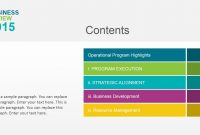 Business Review Powerpoint Template  Slidemodel inside Business Development Presentation Template