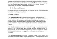 California Noncompete Agreement Template  Eforms – Free Fillable Forms intended for Free Non Compete Agreement Template
