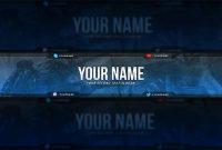 Call Of Duty Youtube Banner Template  Free Download Psd  Youtube intended for Youtube Banners Template
