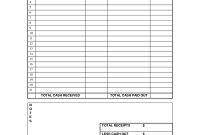 Cash Log Out  Daily Cash Report Free Office Form Template throughout Daily Report Sheet Template