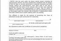 Certificate Of Completion Construction Project Philippines Beautiful with Certificate Of Substantial Completion Template
