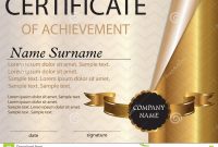Certificate Or Diploma Template Award Winner Winning The regarding Winner Certificate Template