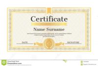 Certificate Template Editable Name Surname Date Stock Vector within Star Naming Certificate Template
