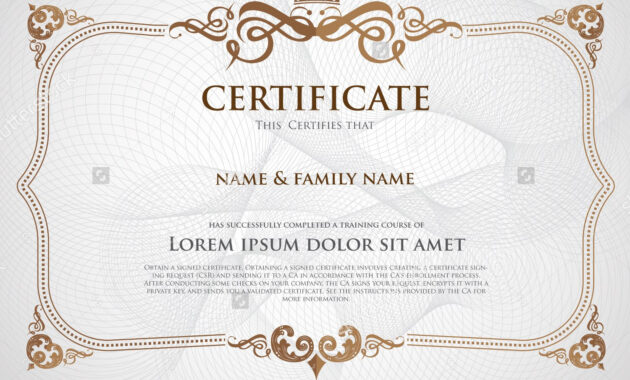 Certificates Design Template Filename  Fabulousfloridakeys inside Award Certificate Design Template