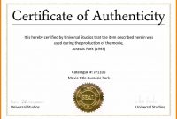 Certificates Of Authenticity Templates Filename  Fabulousfloridakeys with regard to Certificate Of Authenticity Template