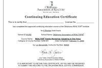 Ceu Certificates Template Beautiful Continuing Education Certificate throughout Continuing Education Certificate Template