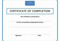 Character Certificate Templates  Free Printable Word  Pdf with Free Training Completion Certificate Templates