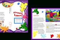 Child Care Brochure Templates Brochures Templates And Flyer Design within Daycare Brochure Template