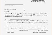 Child Custody Agreement Template Complete Joint Custody Agreement pertaining to Joint Custody Agreement Template