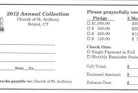 Church Pledge Card Template  Savethemdctrails throughout Church Pledge Card Template