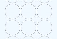 Clear Glossy Labels  " Circle G   Wholesale Supplies Plus regarding Template For Circle Labels