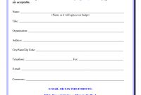 Conference Registration Form Template Word  Ms Forms for Seminar Registration Form Template Word