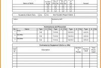 Construction Daily Report Template Excel Ideas Work Log Imposing pertaining to Construction Deficiency Report Template