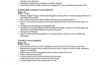 Contract Management Resume Samples  Velvet Jobs within Pharmaceutical Supply Agreement Template