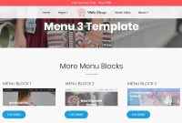 Cool  Basic Html Templates For Your Website From with Simple Html Menu Template