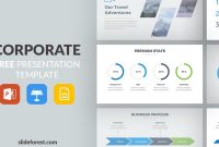 Corporate Free Powerpoint Template within Powerpoint Slides Design Templates For Free