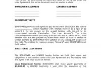 Corporate Loan Contract Sample  Private Loan Agreement Template with regard to Business Loan Agreement Template