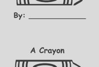 Crayola Crayon Template  Frabbi – Label Maker Ideas – Crayon Label with Crayon Labels Template