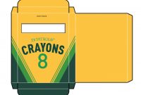 Crayon Box Template   Free Paper Dolls At Arielle Gabriel's The regarding Crayon Labels Template