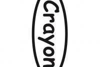 Crayon  Kac Designs  Crayon Template Vinyl Projects Cricut Vinyl with Crayon Labels Template