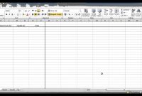 Create A Bookkeeping Spreadsheet Using Microsoft Excel  Part inside Excel Template For Small Business Bookkeeping