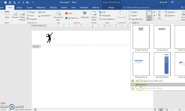 Create A Letterhead Template In Microsoft Word   Youtube pertaining to How To Save A Template In Word